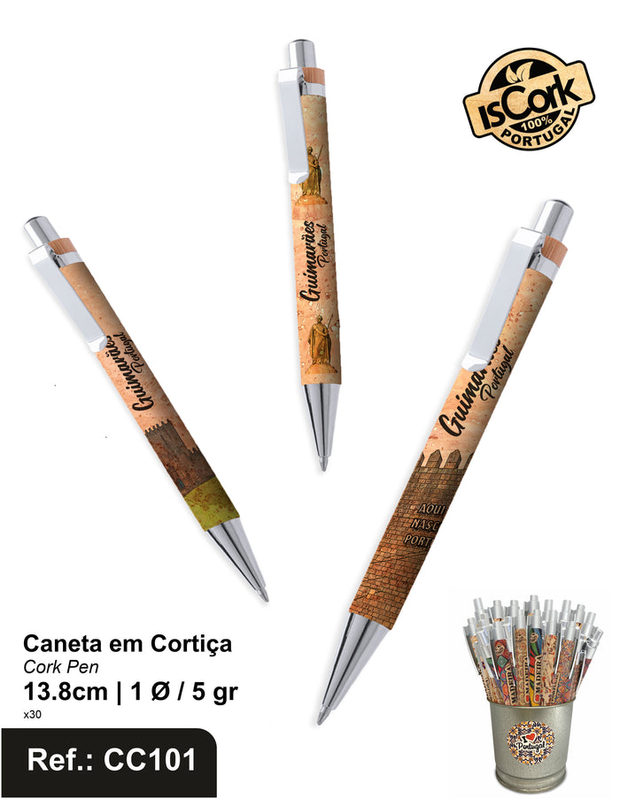 Caneta em Cortiça
