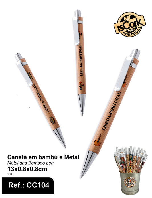 Caneta em Bambú