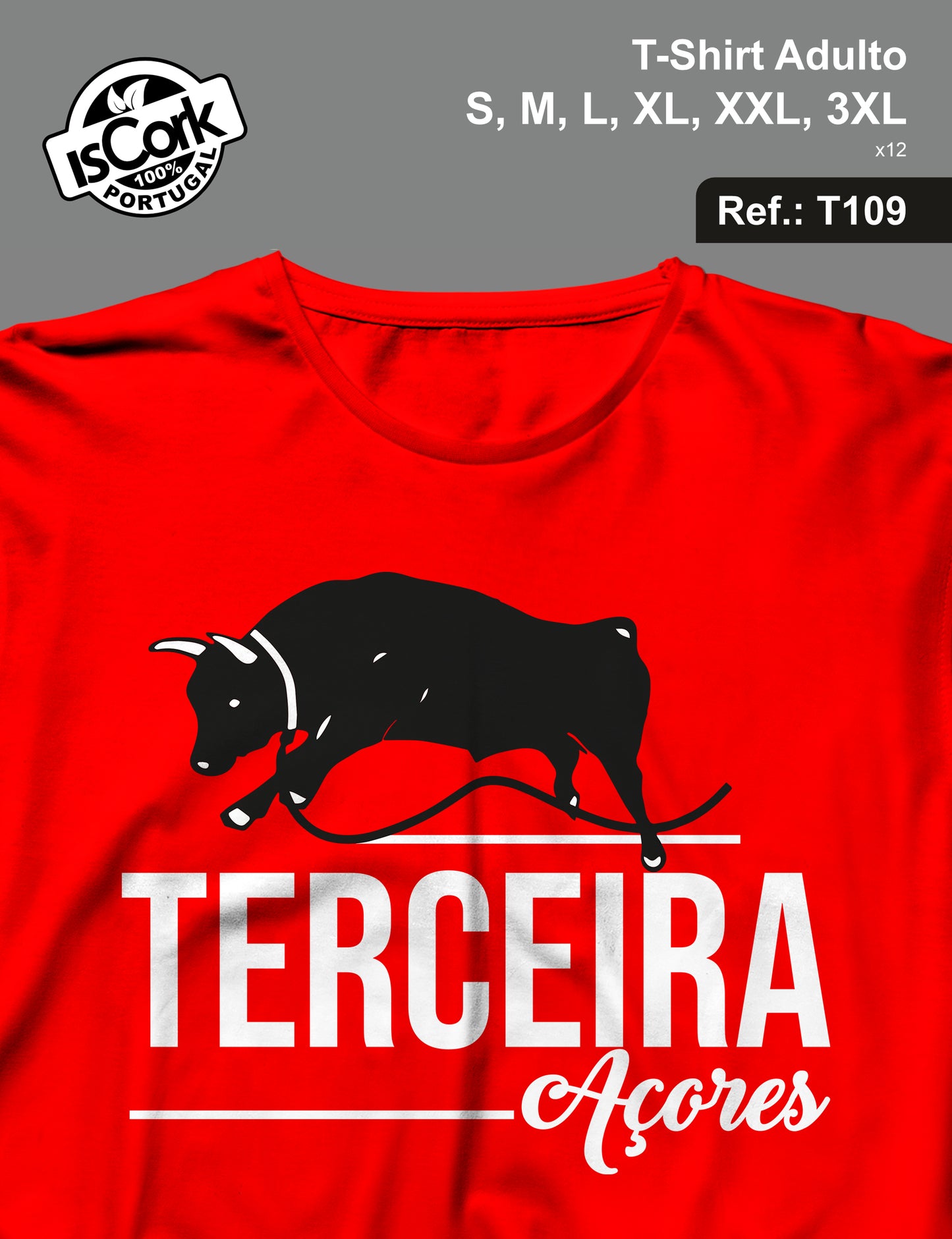 T-Shirt Adulto Terceira G1041