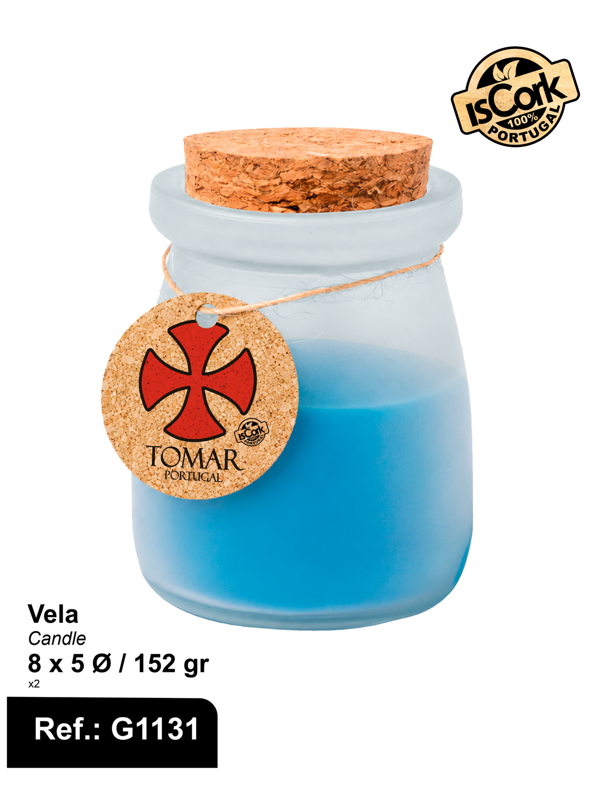 Vela Aromática Tomar G1051