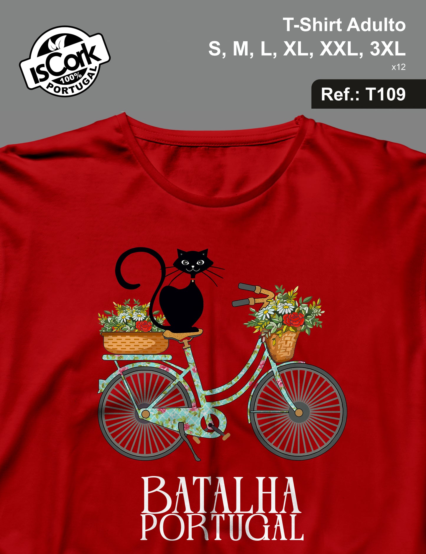 T-Shirt Adulto Batalha G106