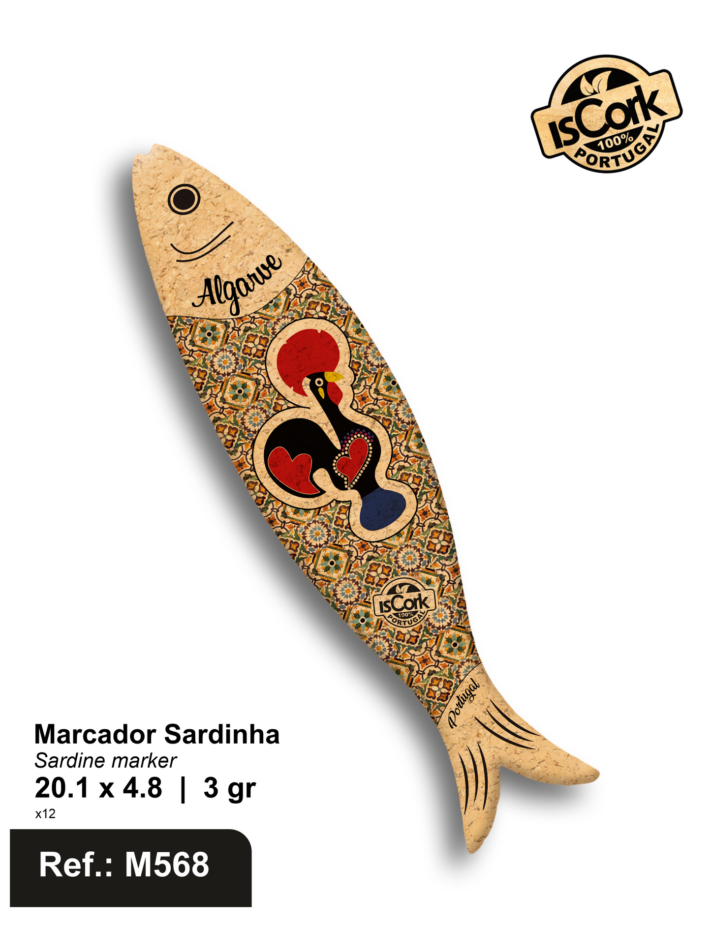Marcador Sardinha Algarve G133