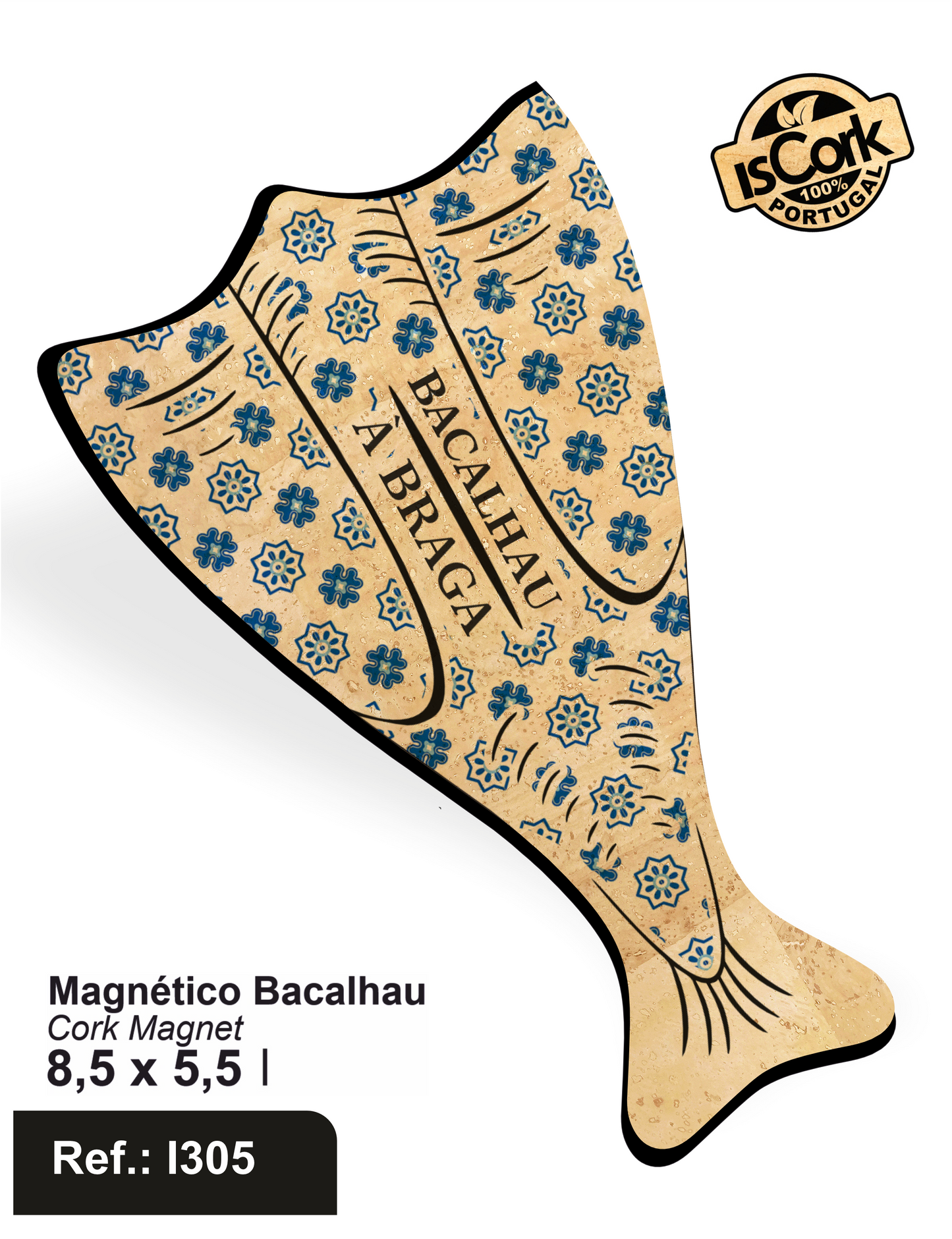 Magnético Bacalhau Braga G16