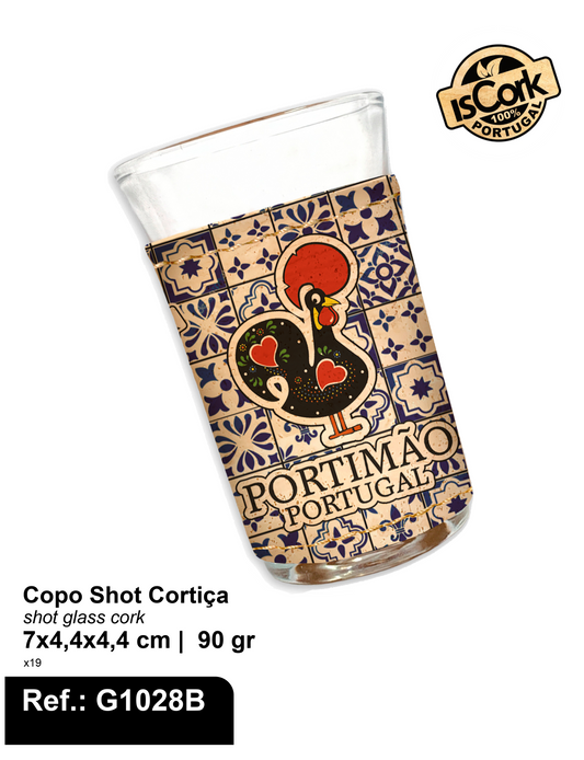Copo Shot Cortiça Portimão G170