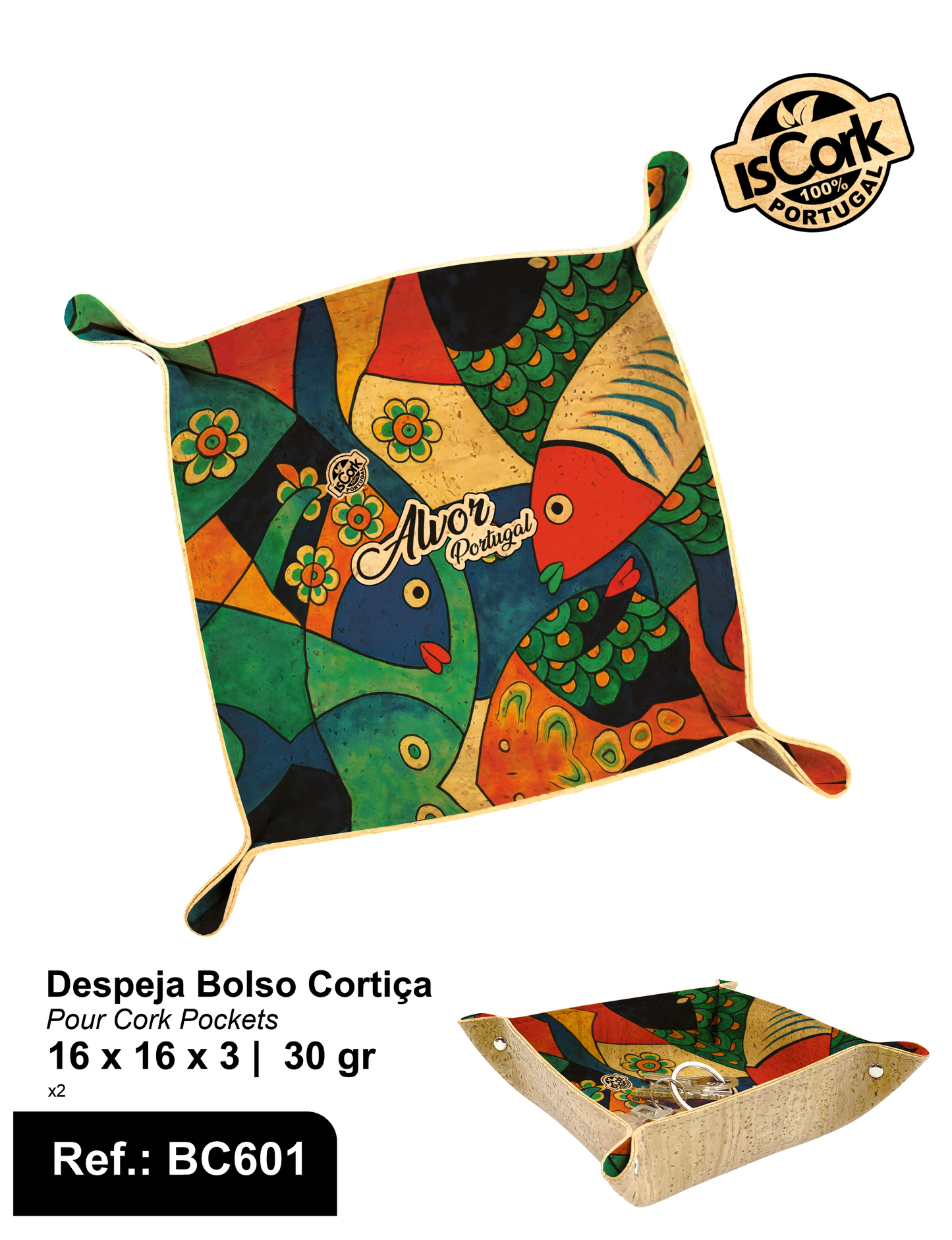 Despeja Bolso Cortiça Alvor G291