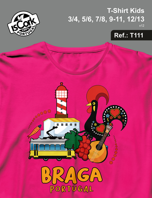 T-Shirt Kids Braga G333