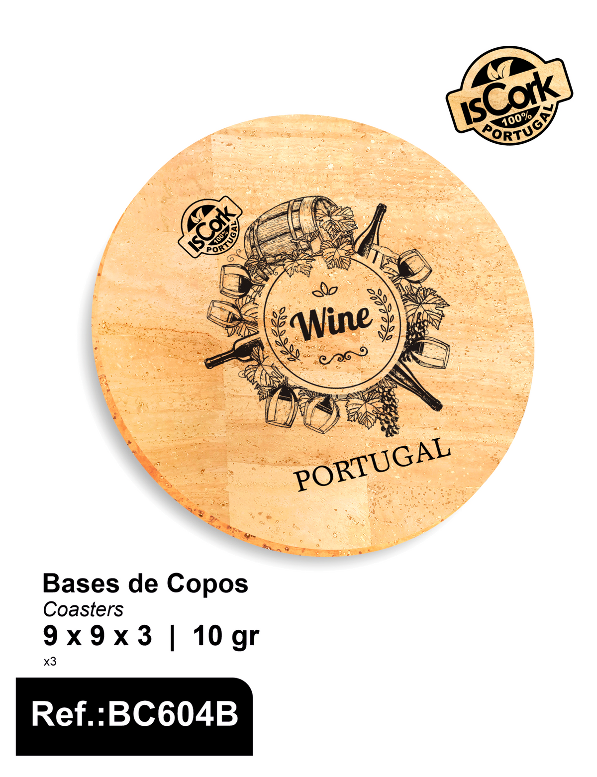 Portugal Round Coaster G372