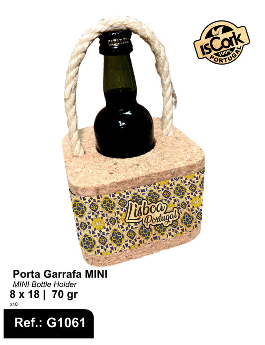 Porta Garrafa Quadrado Mini Lisboa G383