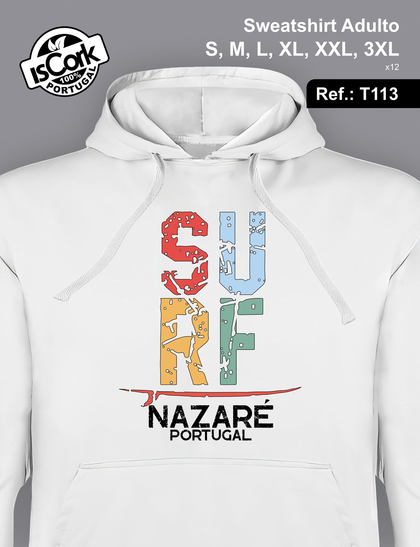 Sweatshirt Adulto Nazaré G457