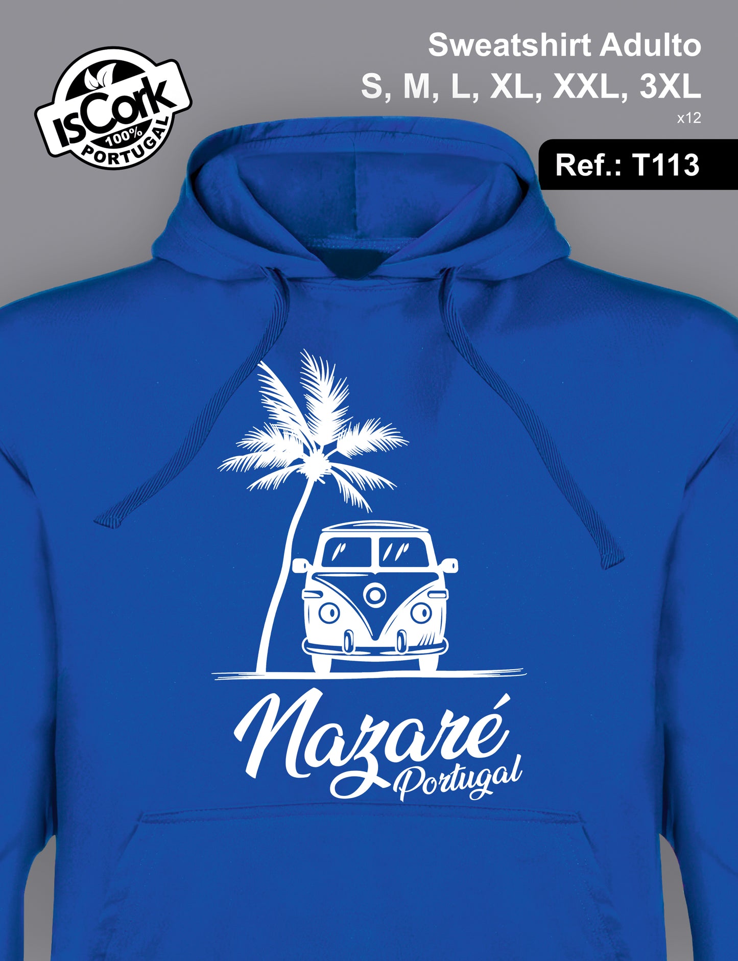 Sweatshirt Adulto Nazaré G494