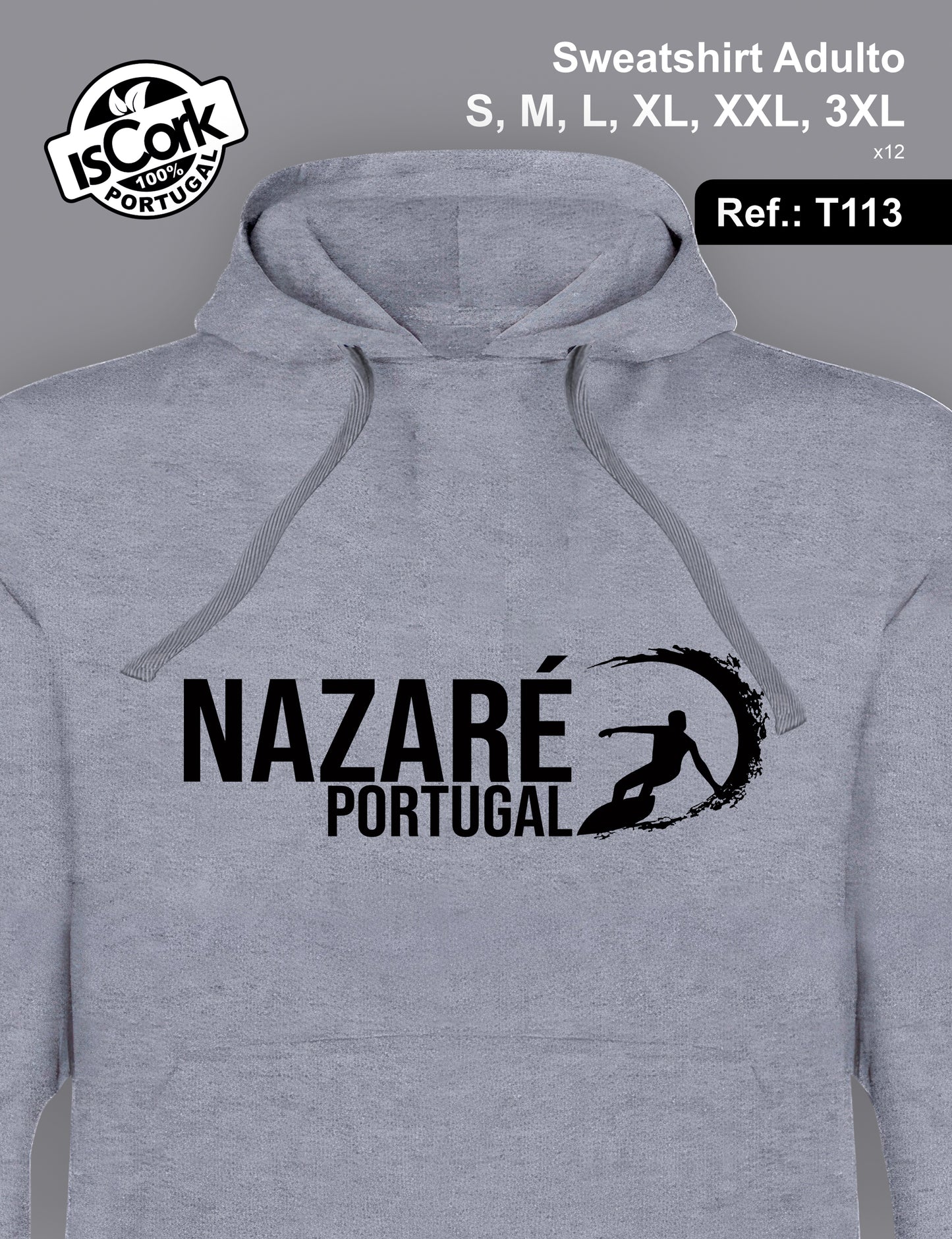 Sweatshirt Adulto Nazaré G503