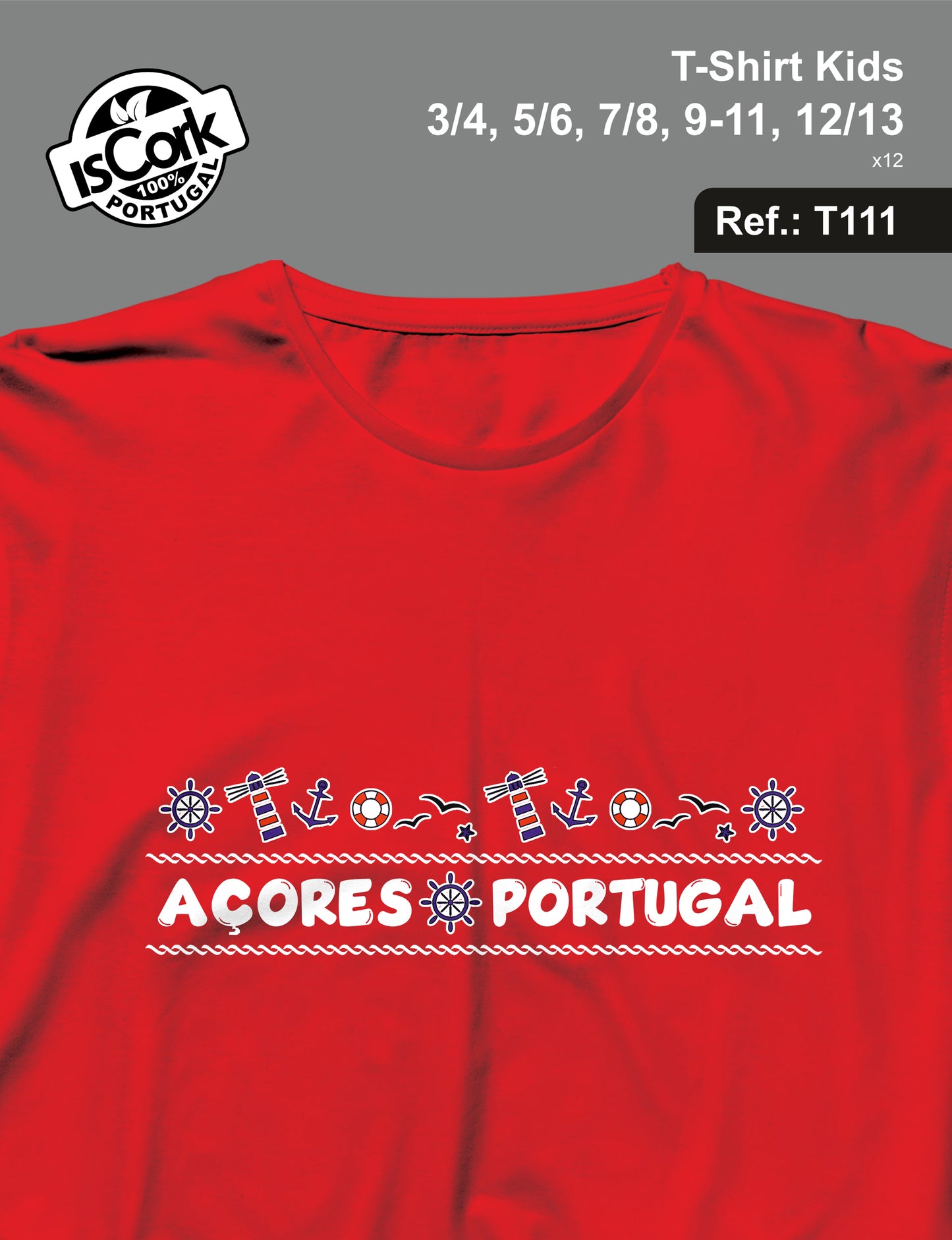 T-Shirt Kids Açores G519