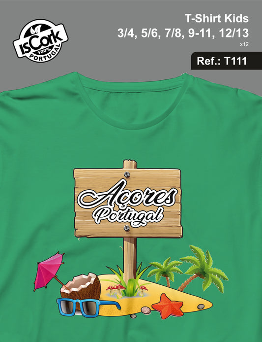 T-Shirt Kids Açores G631