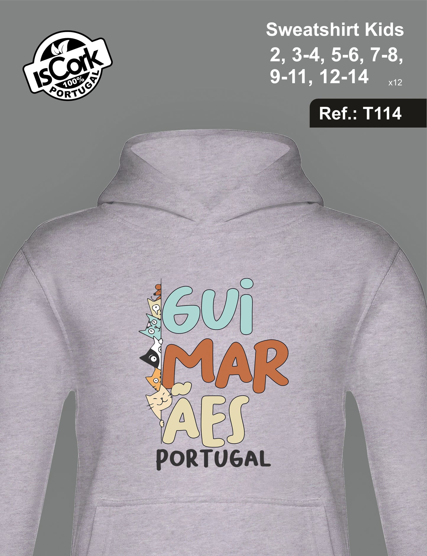 Sweatshirt Kids Guimarães G638