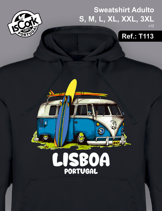 Sweatshirt Adulto Lisboa G65