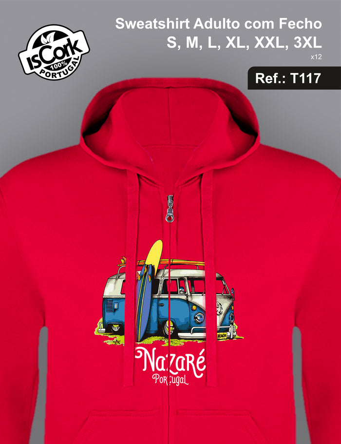 Sweatshirts Adulto com Fecho
