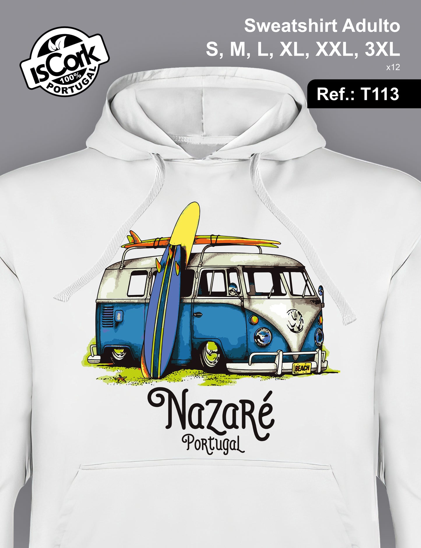 Sweatshirt Adulto Nazaré G65