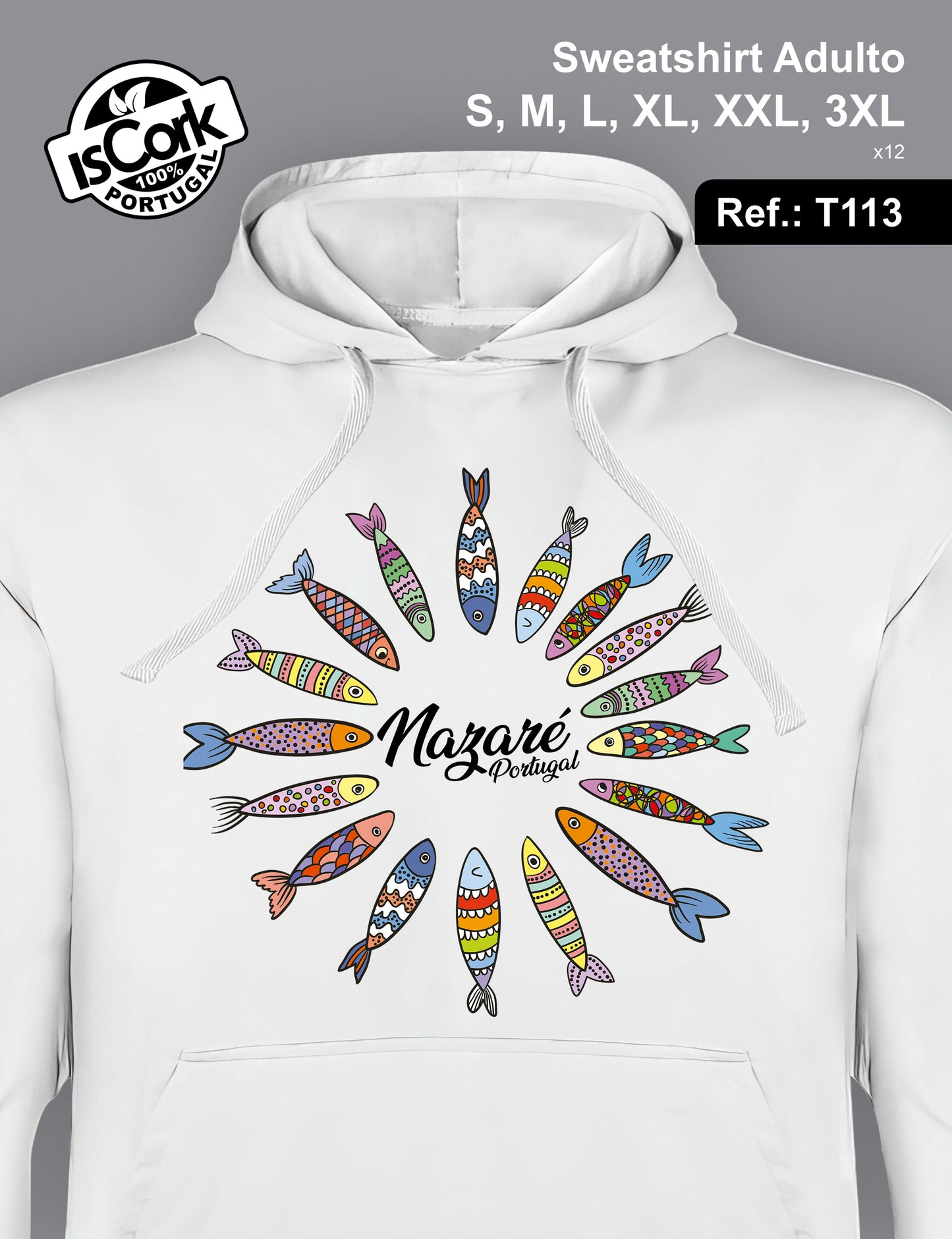 Sweatshirt Adulto Nazaré G778