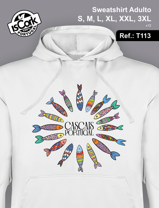 Sweatshirt Adulto Cascais G778