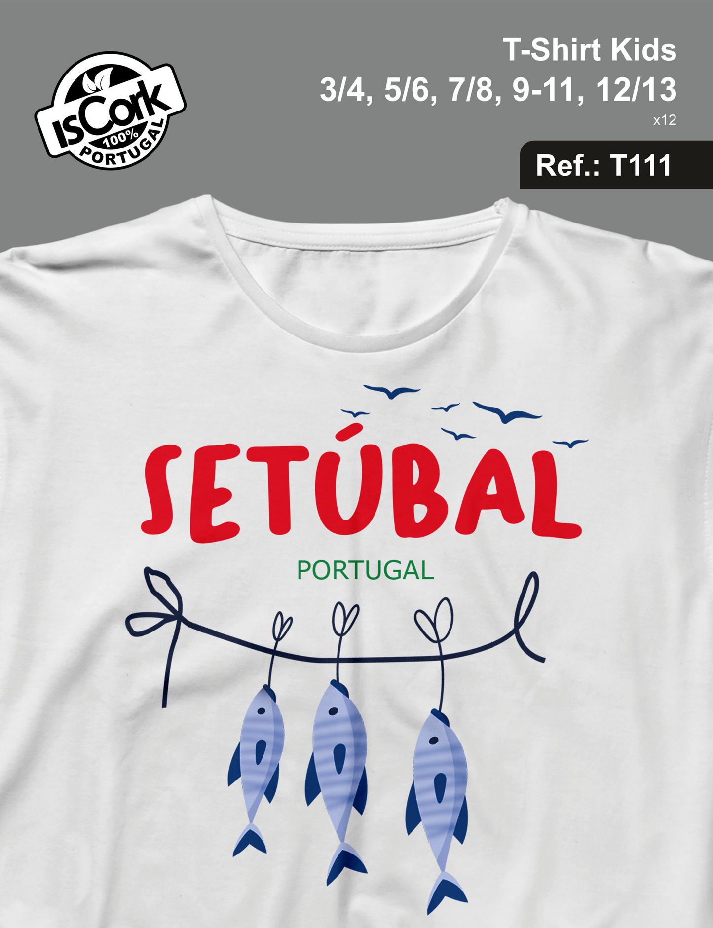 T-Shirt Kids Setúbal G896