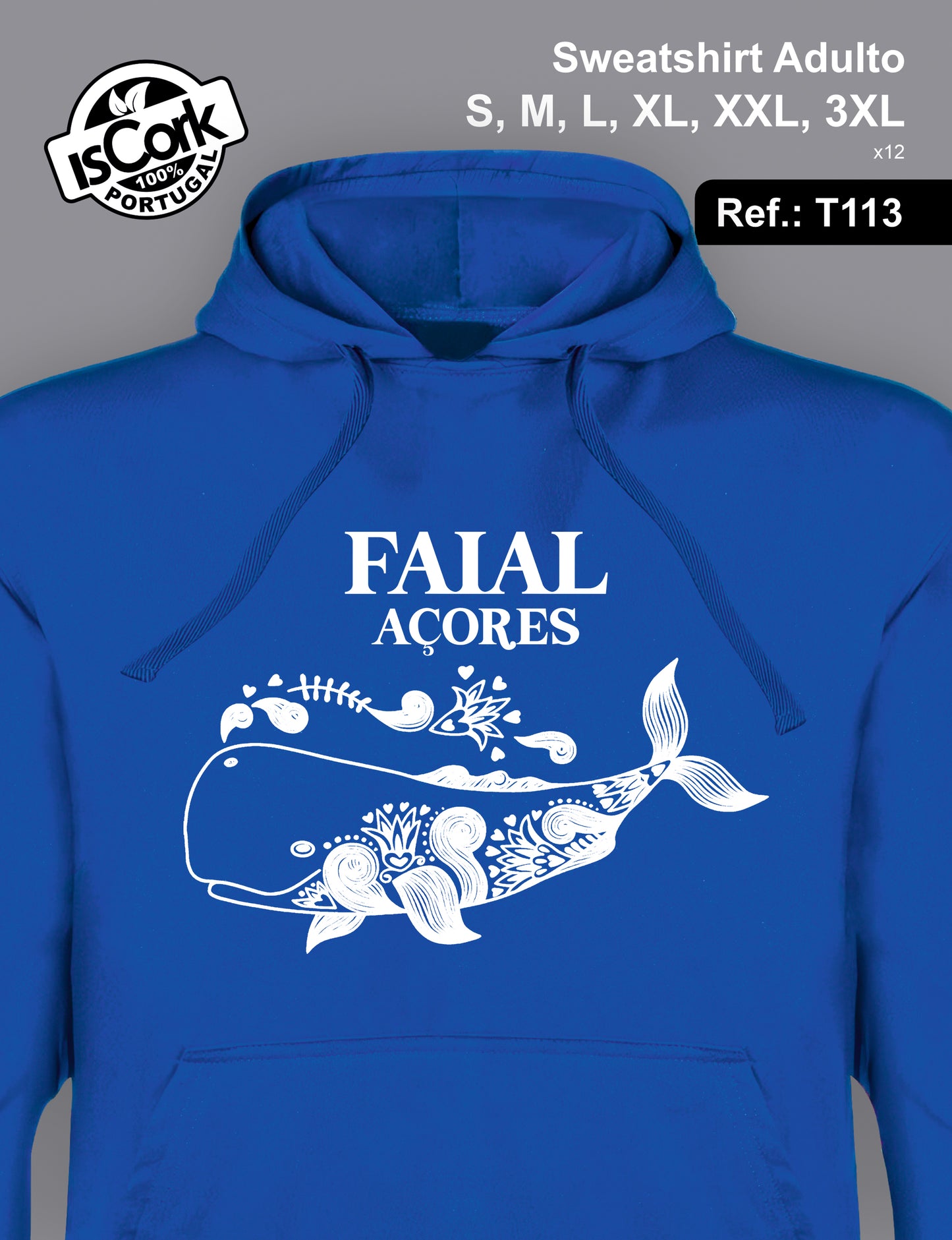 Sweatshirt Adulto Faial G916