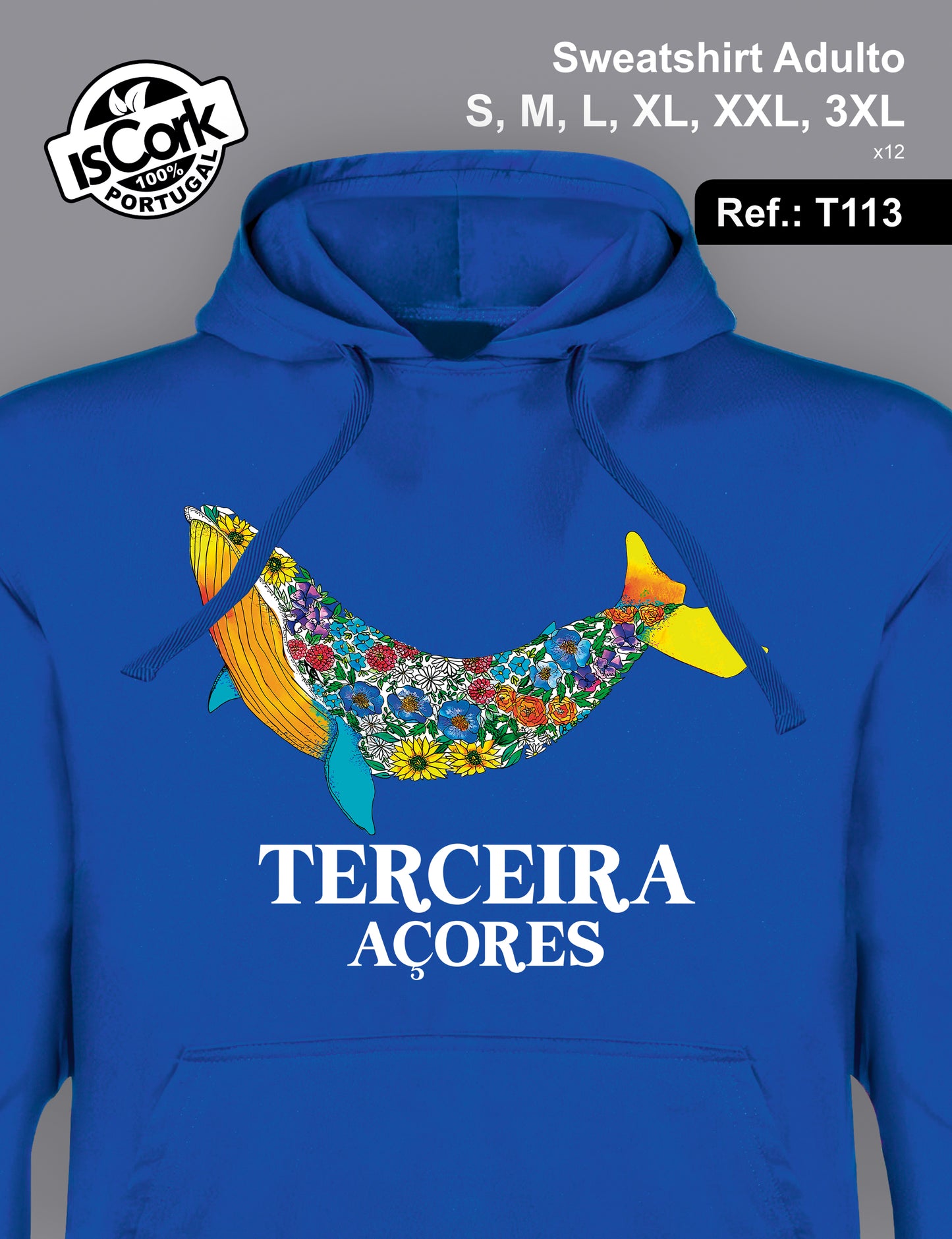 Sweatshirt Adulto Terceira G926