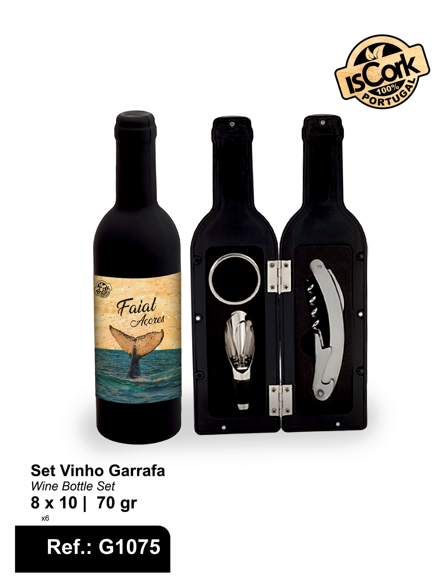 Set Vinhos Garrafa Faial G935