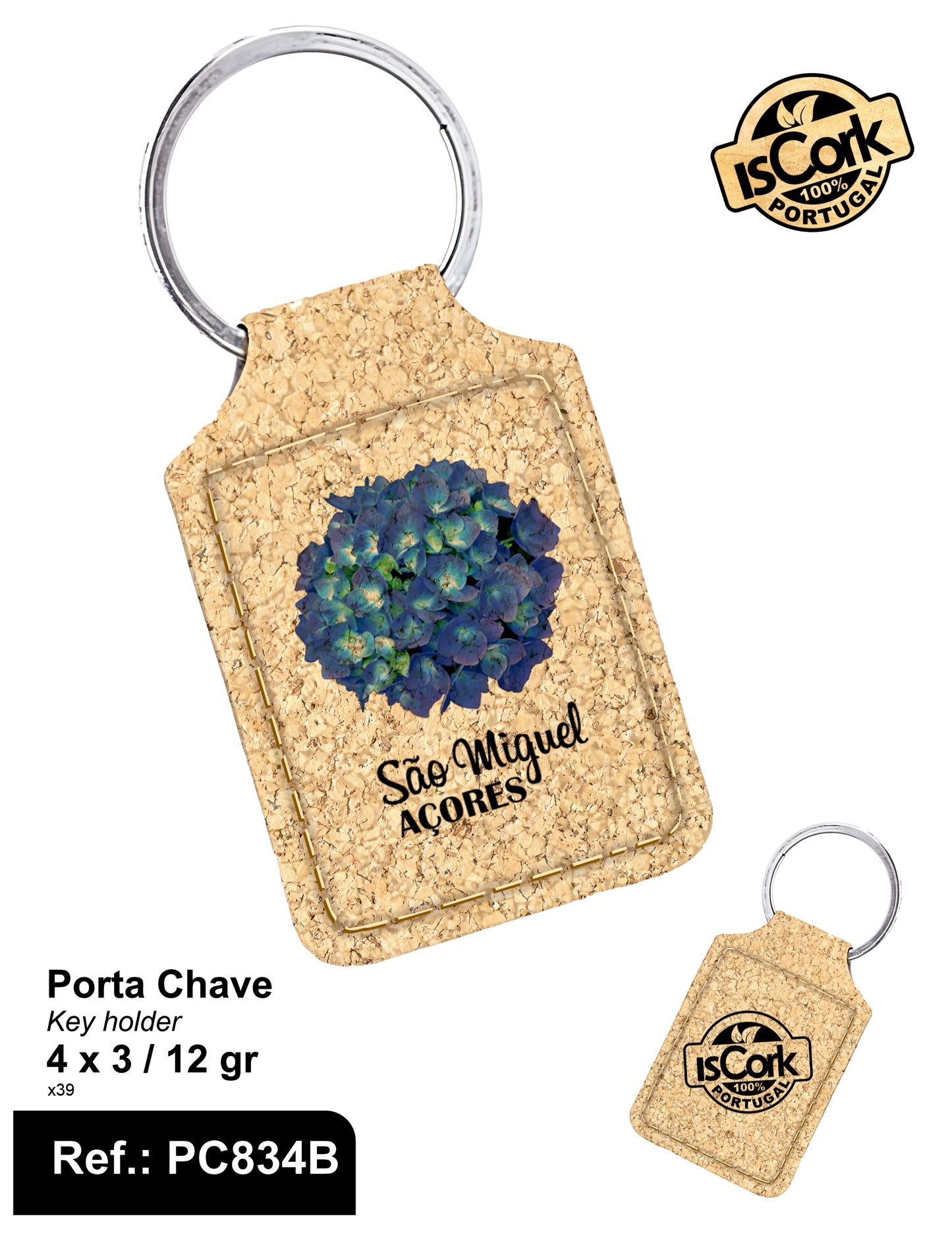 Porta Chaves Retangular São Miguel G945