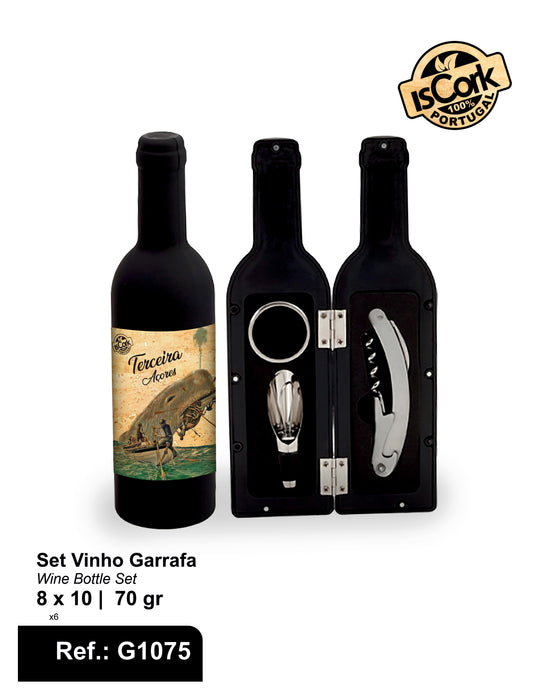 Set Vinhos Garrafa Terceira G948