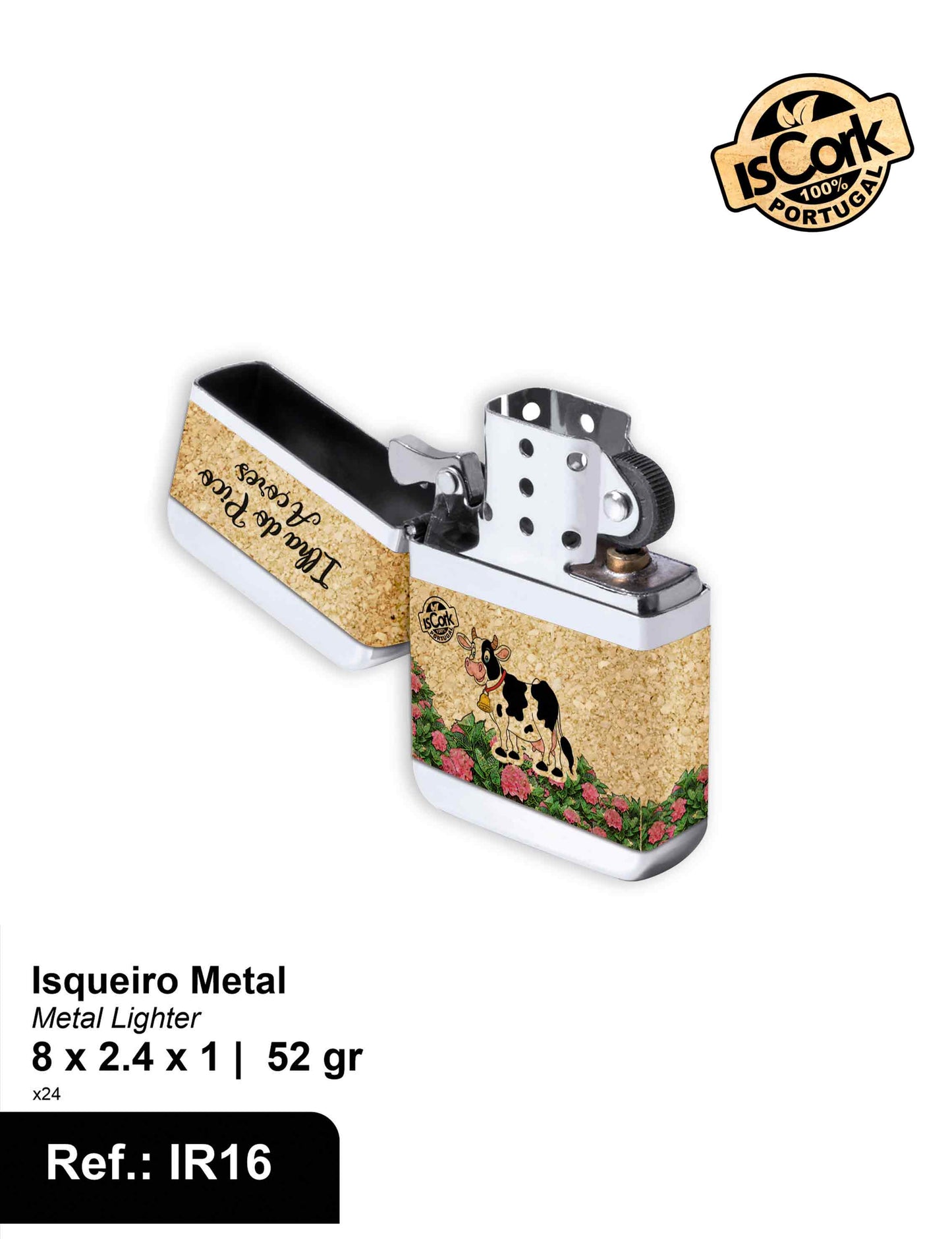 Isqueiro Metal Pico G952 + G1012