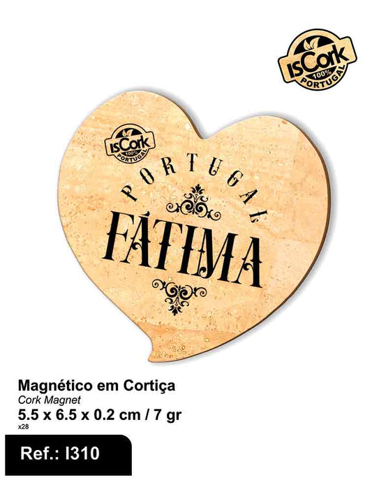 Magnético Coração Fátima G986