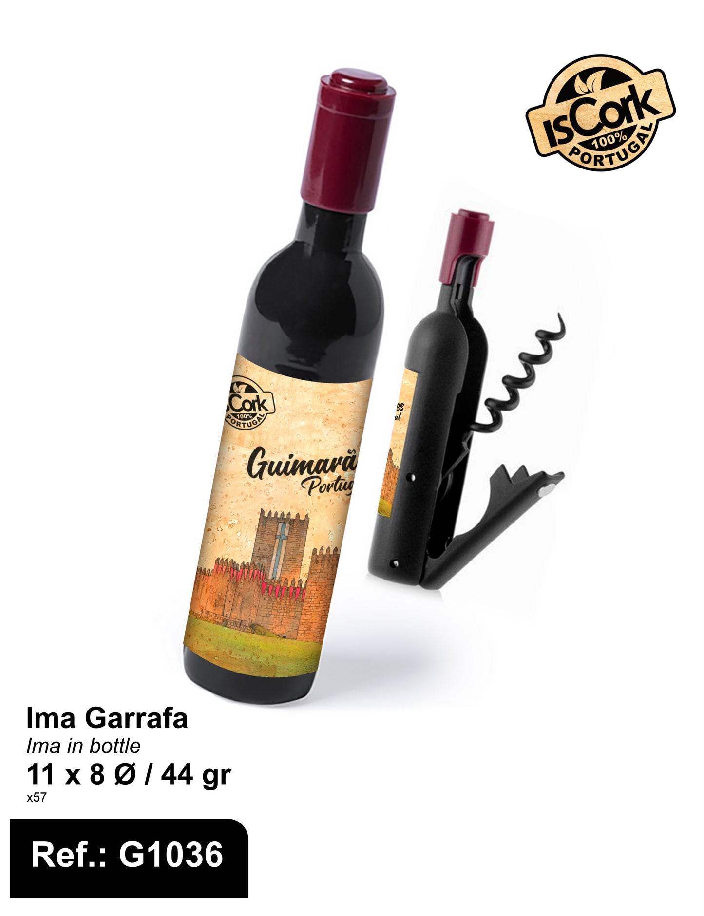 Íman garrafa Guimarães I-01