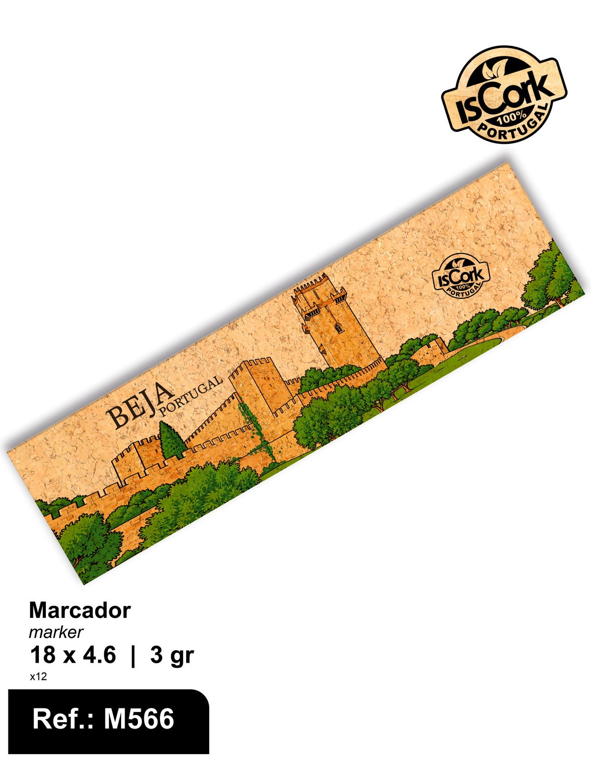 Rectangular Bookmark Mallorca I-349