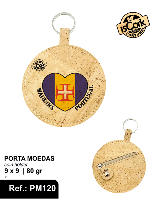 Porta Moedas Madeira I-04