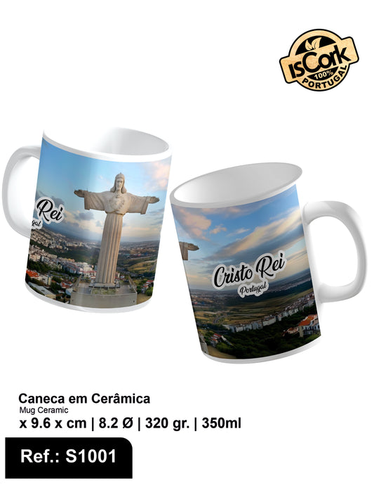 Caneca Cerâmica Cristo Rei I-05