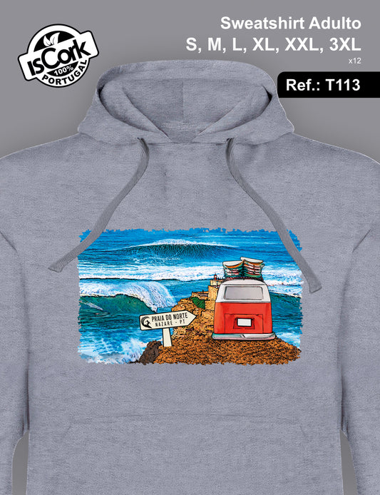 Sweatshirt Adulto Nazaré T10