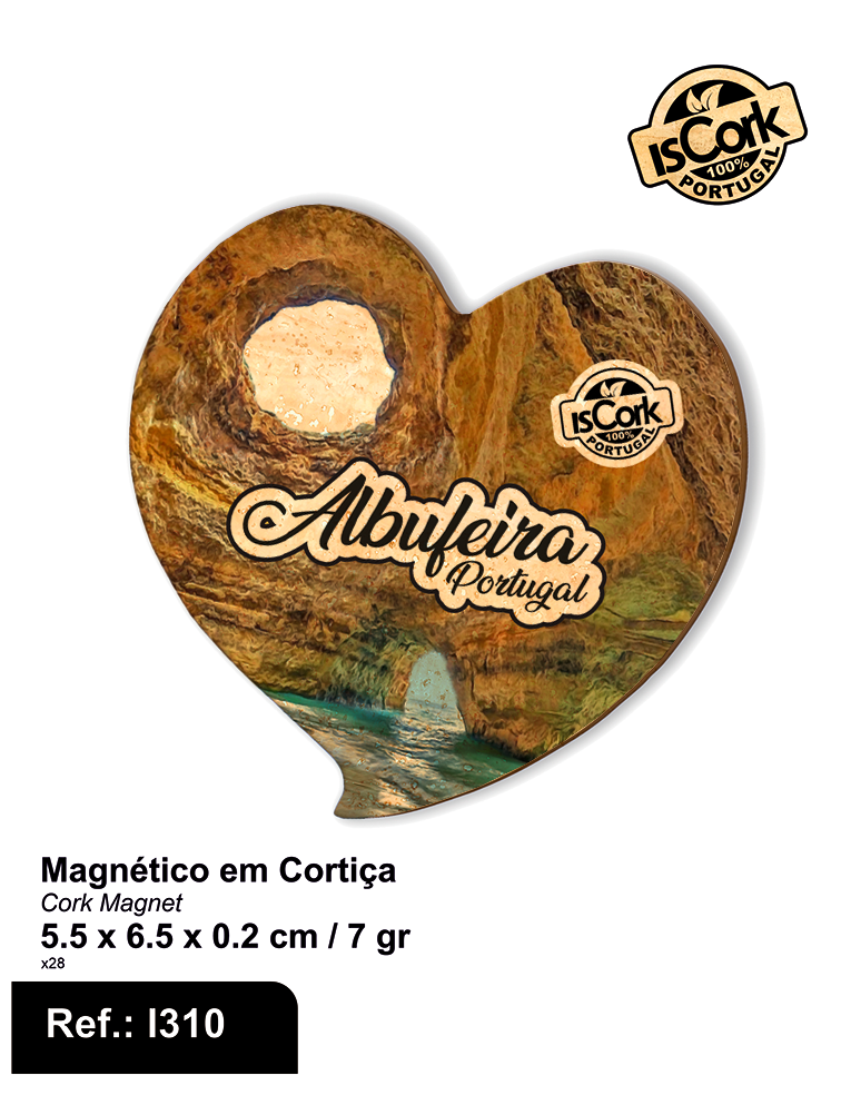 Magnético Coração Albufeira I-137