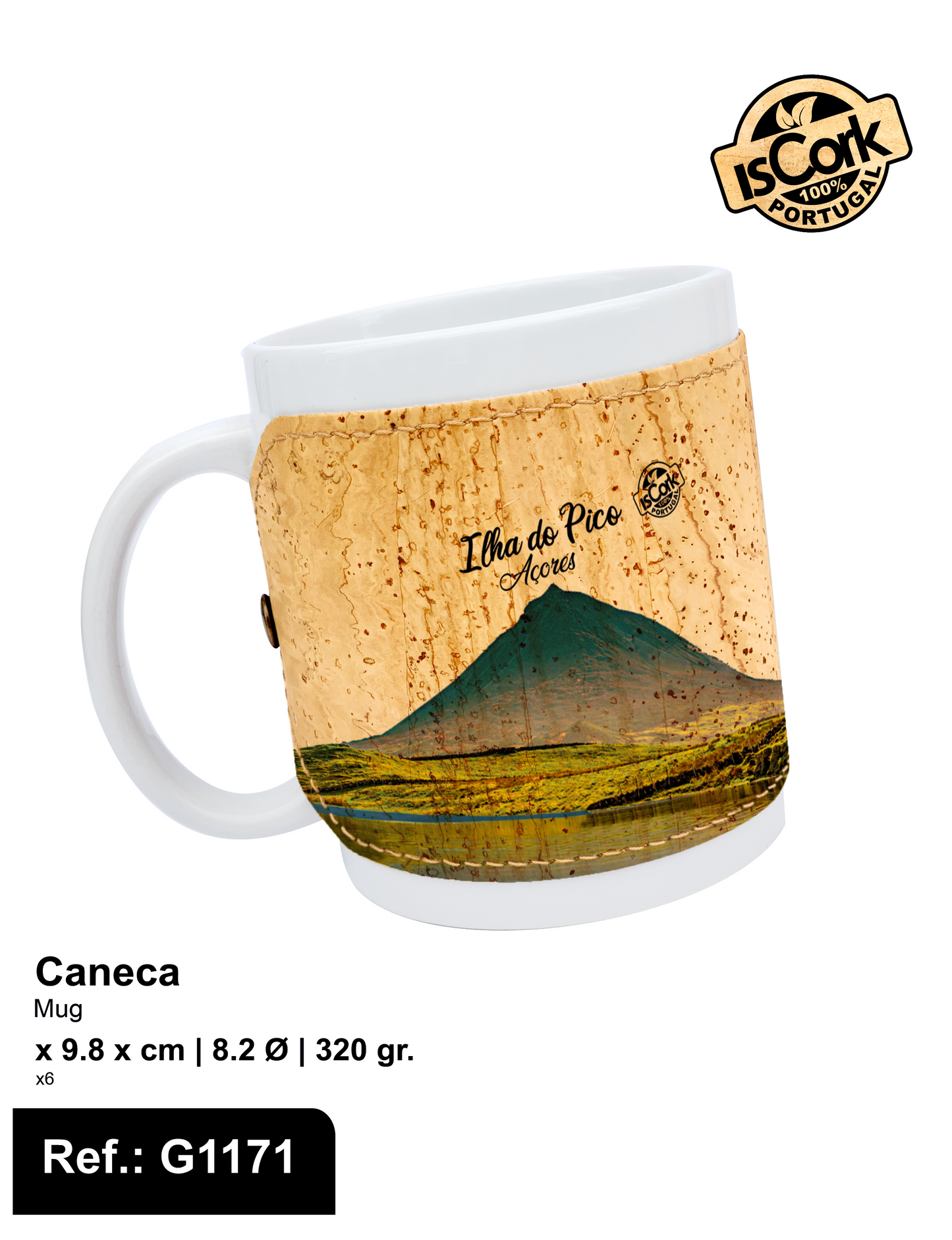 Caneca Cortiça Pico I-13