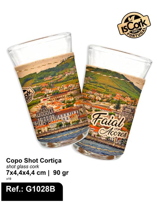 Copo Shot Cortiça Faial I-16