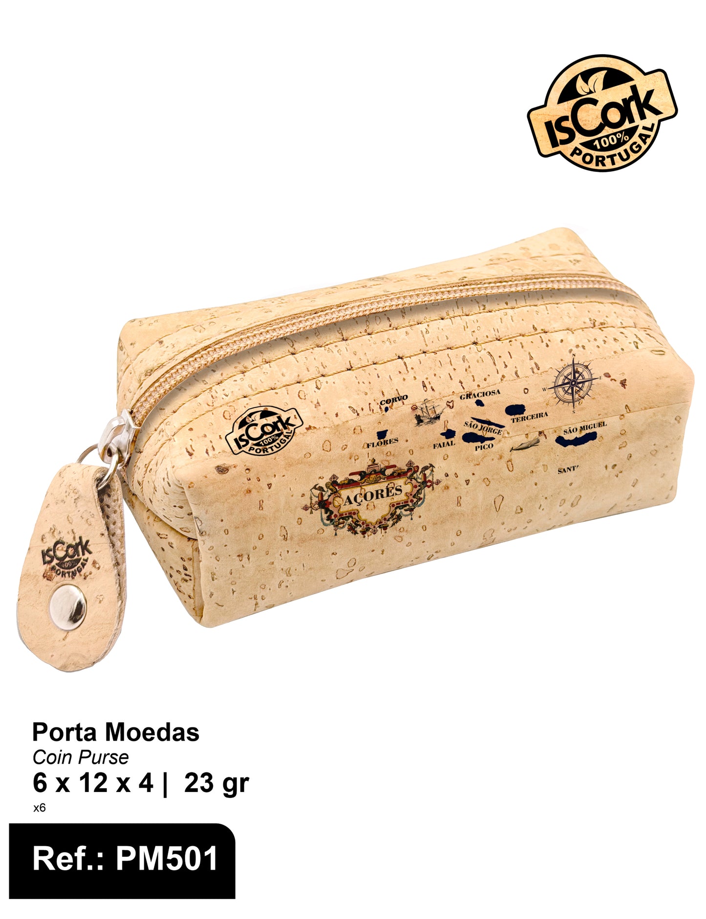 Porta Moedas Açores I-200