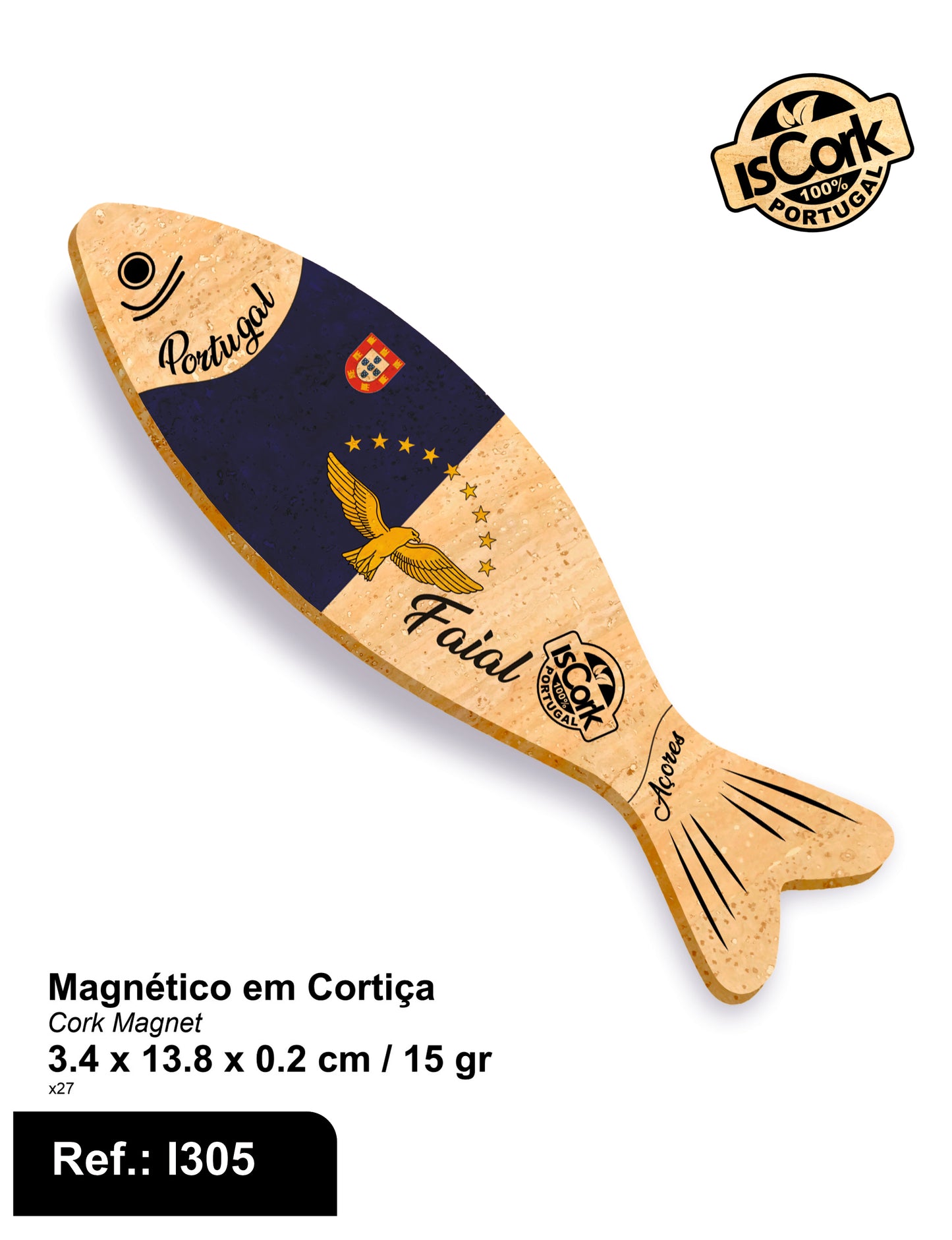 Magnético Sardinha Faial I-203