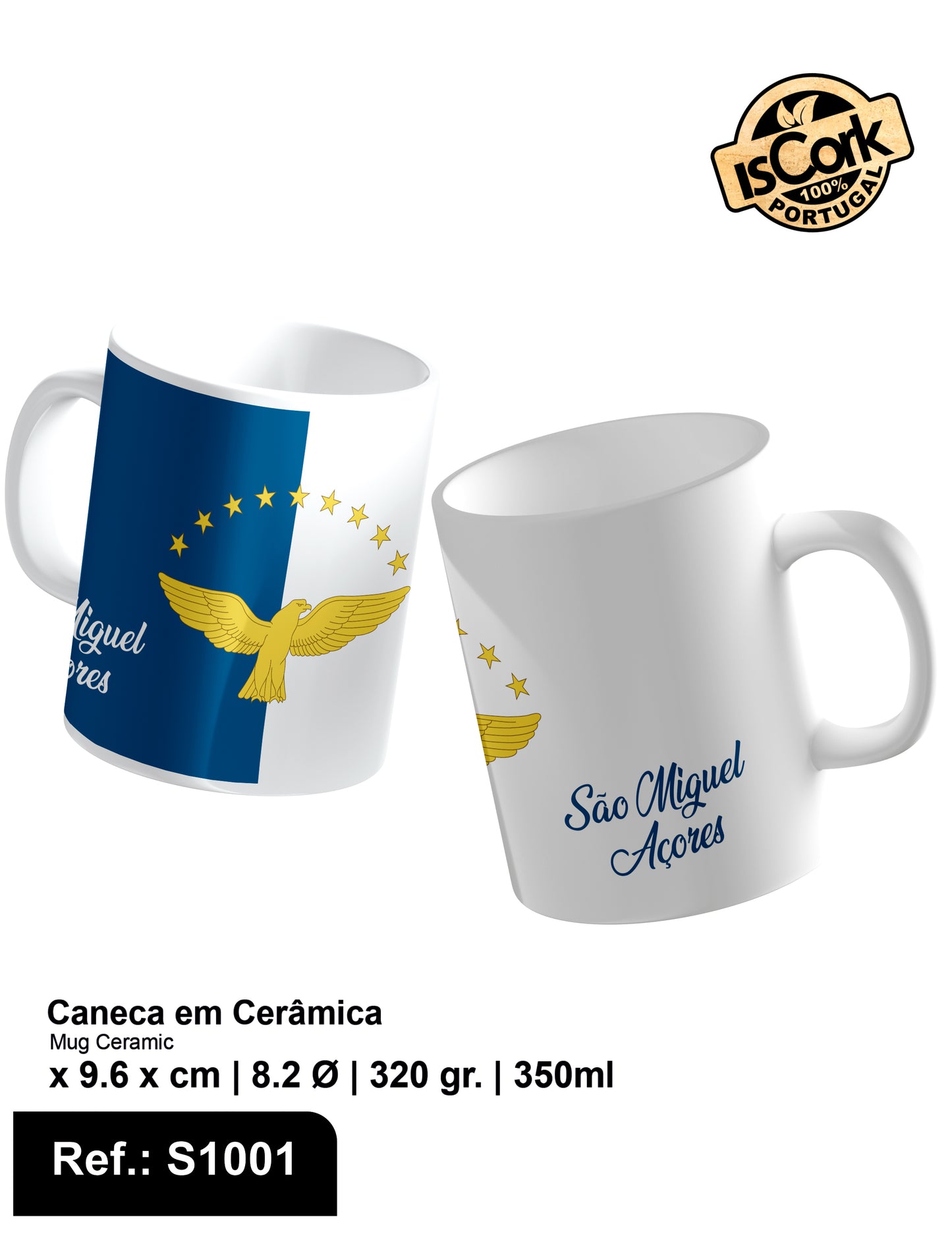 Caneca Cerâmica São Miguel I-203