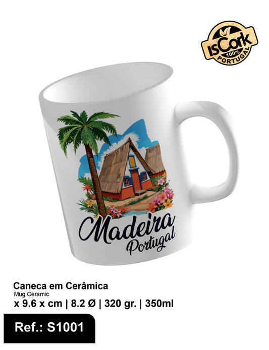 Caneca Cerâmica Madeira I-247