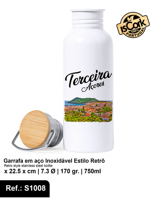Garrafa Estilo Retrô Terceira I-38