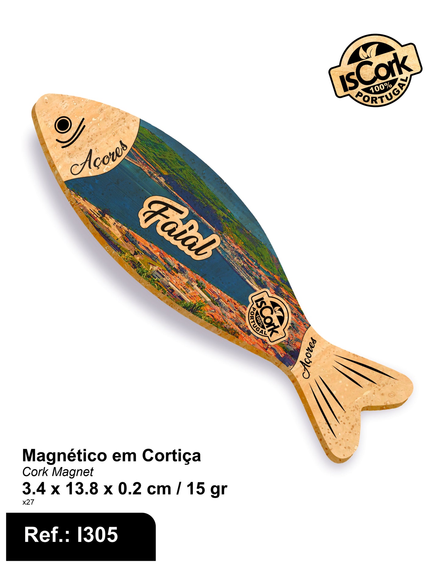 Magnético Sardinha Faial I-44