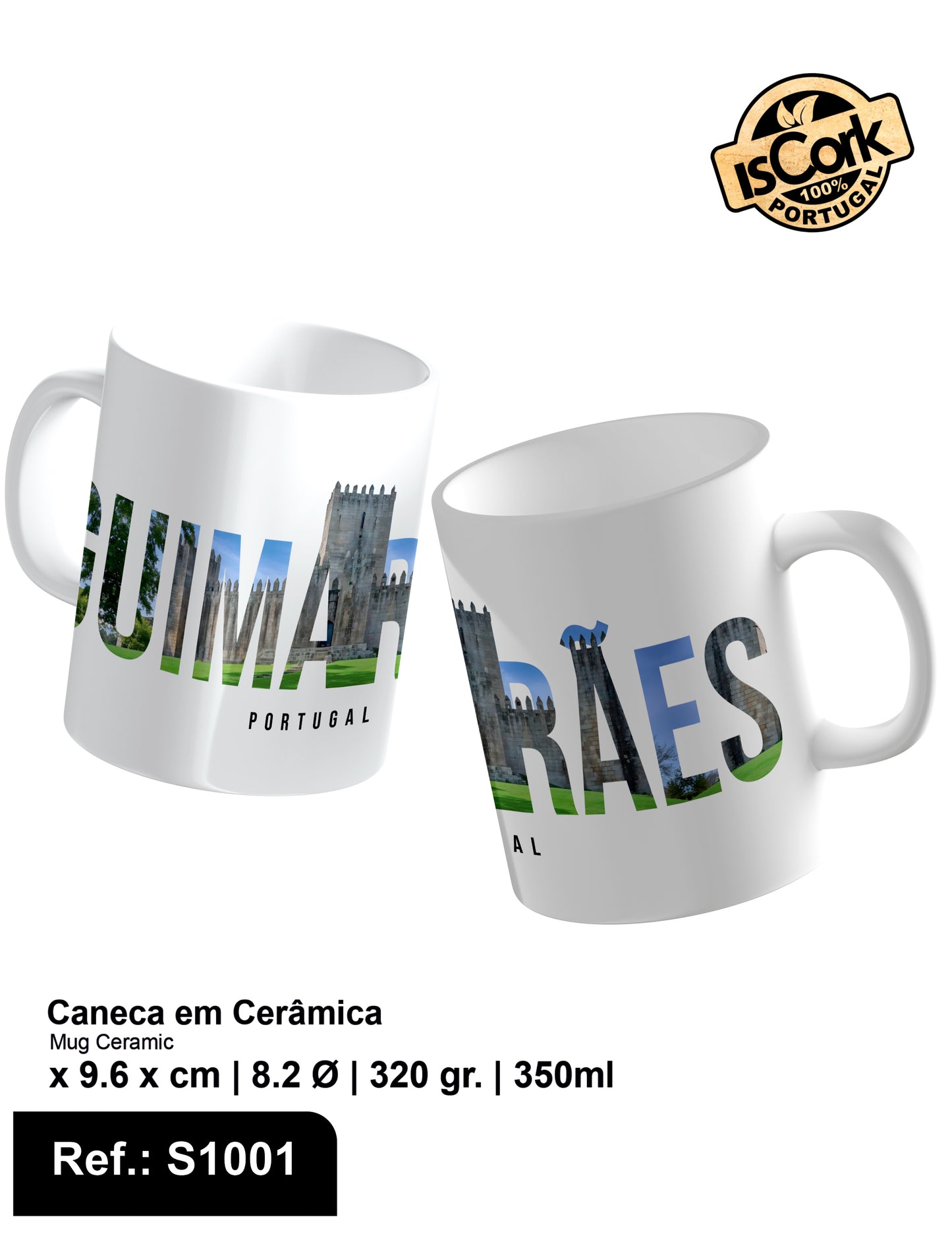 Caneca Cerâmica Guimarães I-595