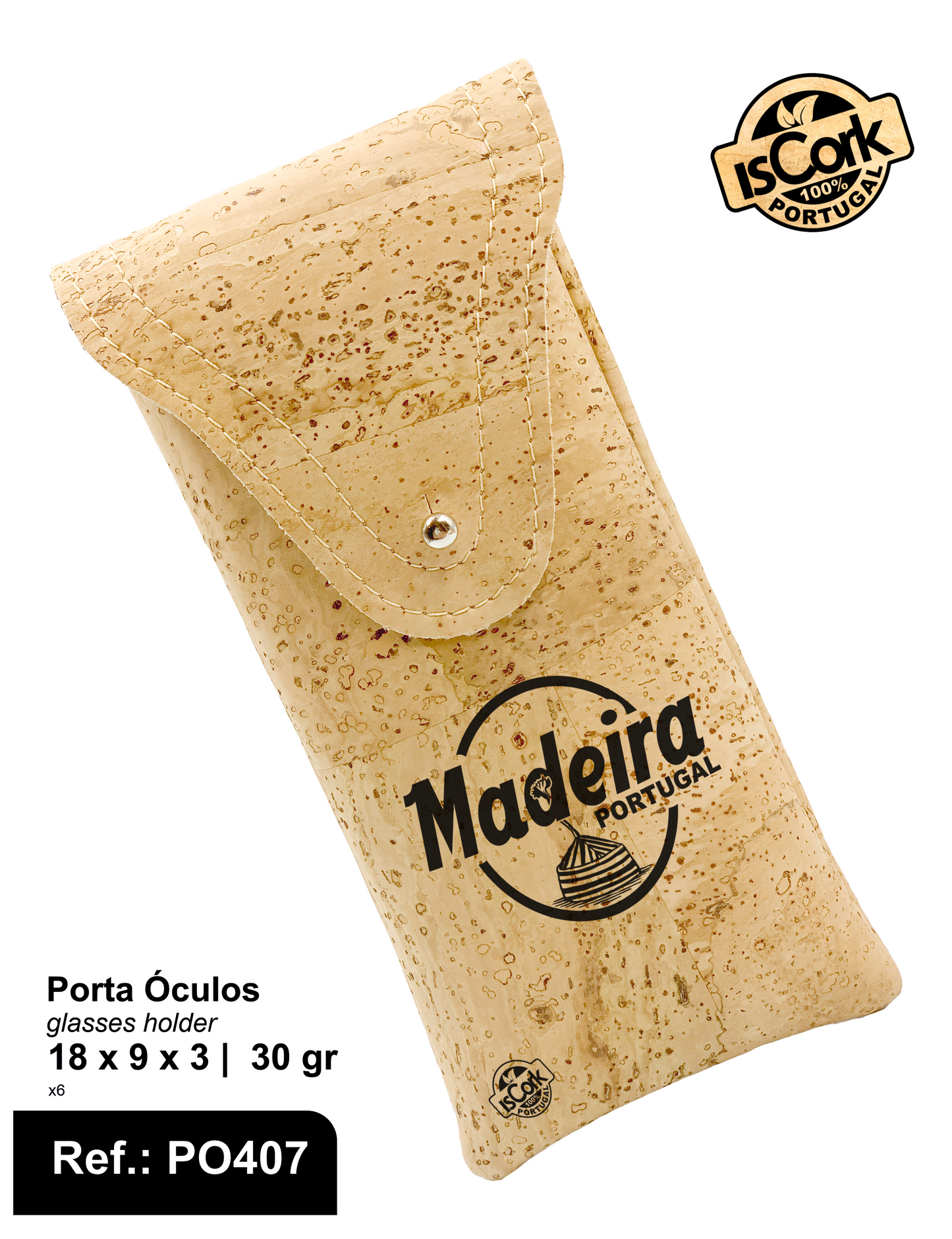 Porta Óculos Madeira I-602