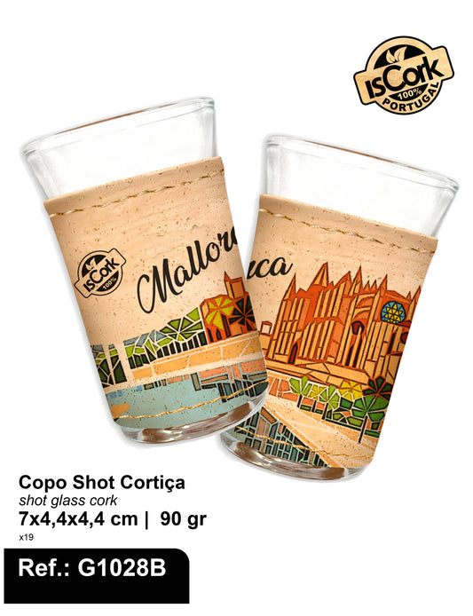 Copo Shot Cortiça Mallorca I-80