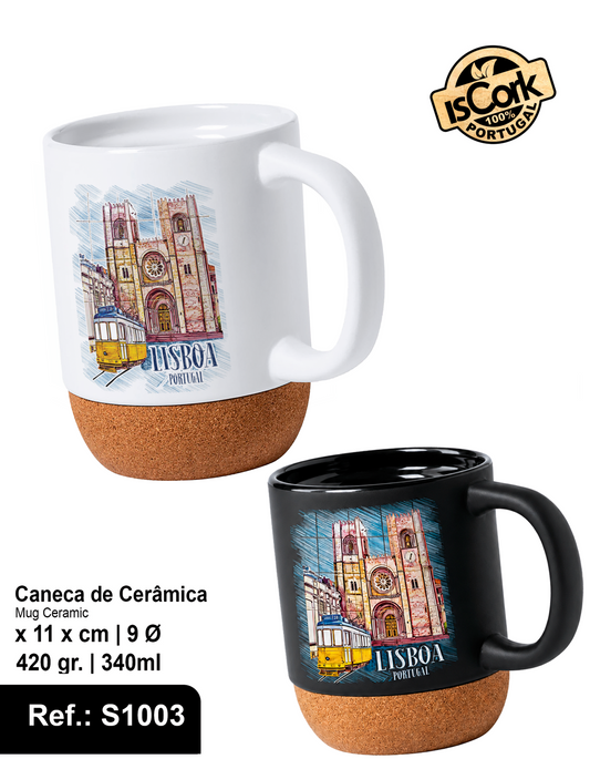 Caneca Cortiça Lisboa I-85