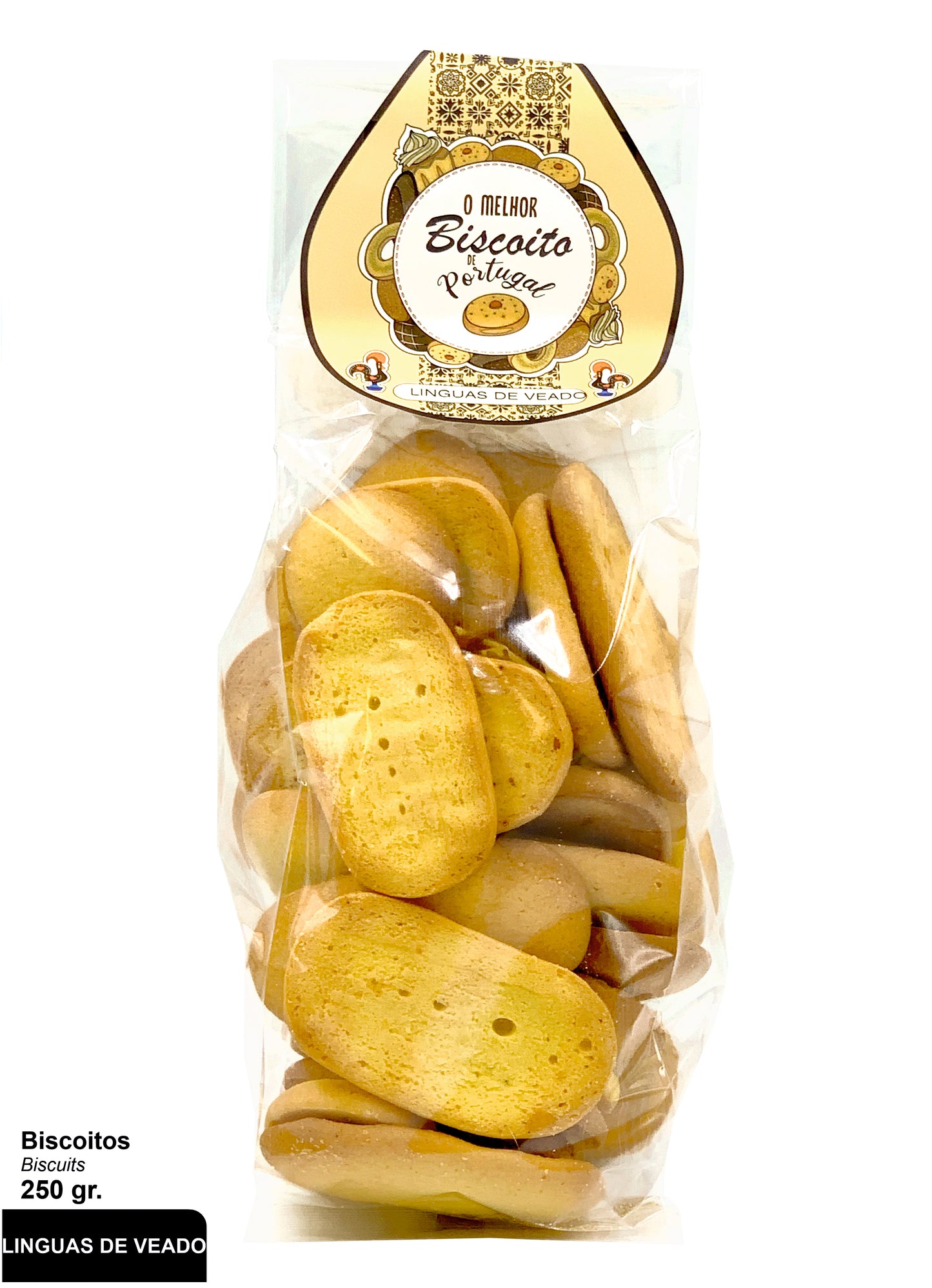 Biscoitos Linguas de Veado
